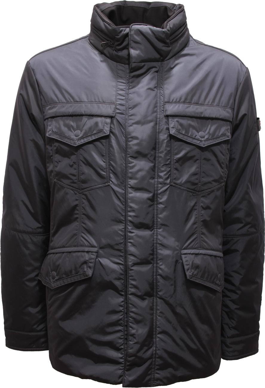 8684Au Piumino Uomo Peuterey Streifen Mann Jacke Blau