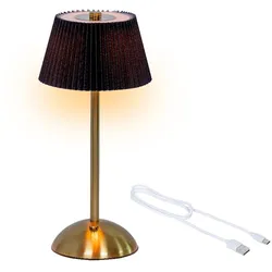 Lumineo LED Wiederaufladbare Tischlampe - D/H ca. 15.00x30.50