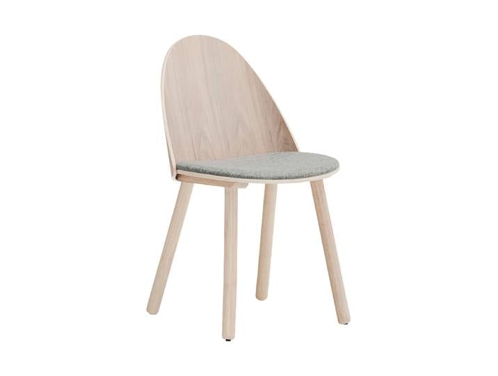 Hochwertiger Design Stuhl „Uma“ Esche Natural hell Teulat