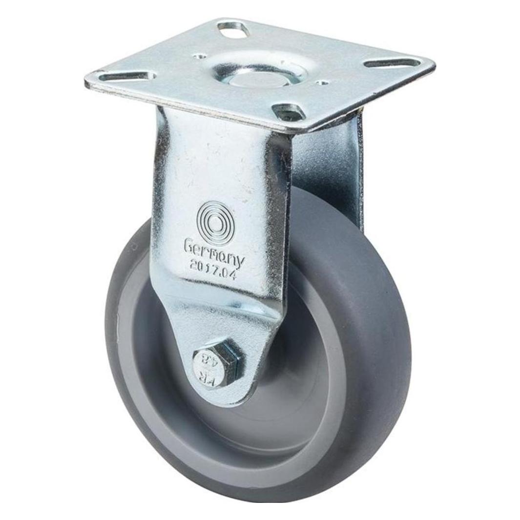 HP Autozubehör Bockrolle 75 mm 60 kg Vollgummi 60 x 60 mm (A310.A80.075)