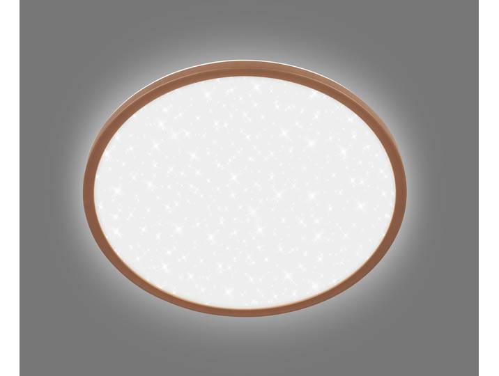 BRILONER LEUCHTEN LED Panel SLIM 7654014 , braun, Leuchten, LED Panel