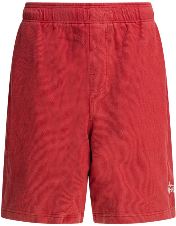 Stüssy short homme rouge en coton Rouge M