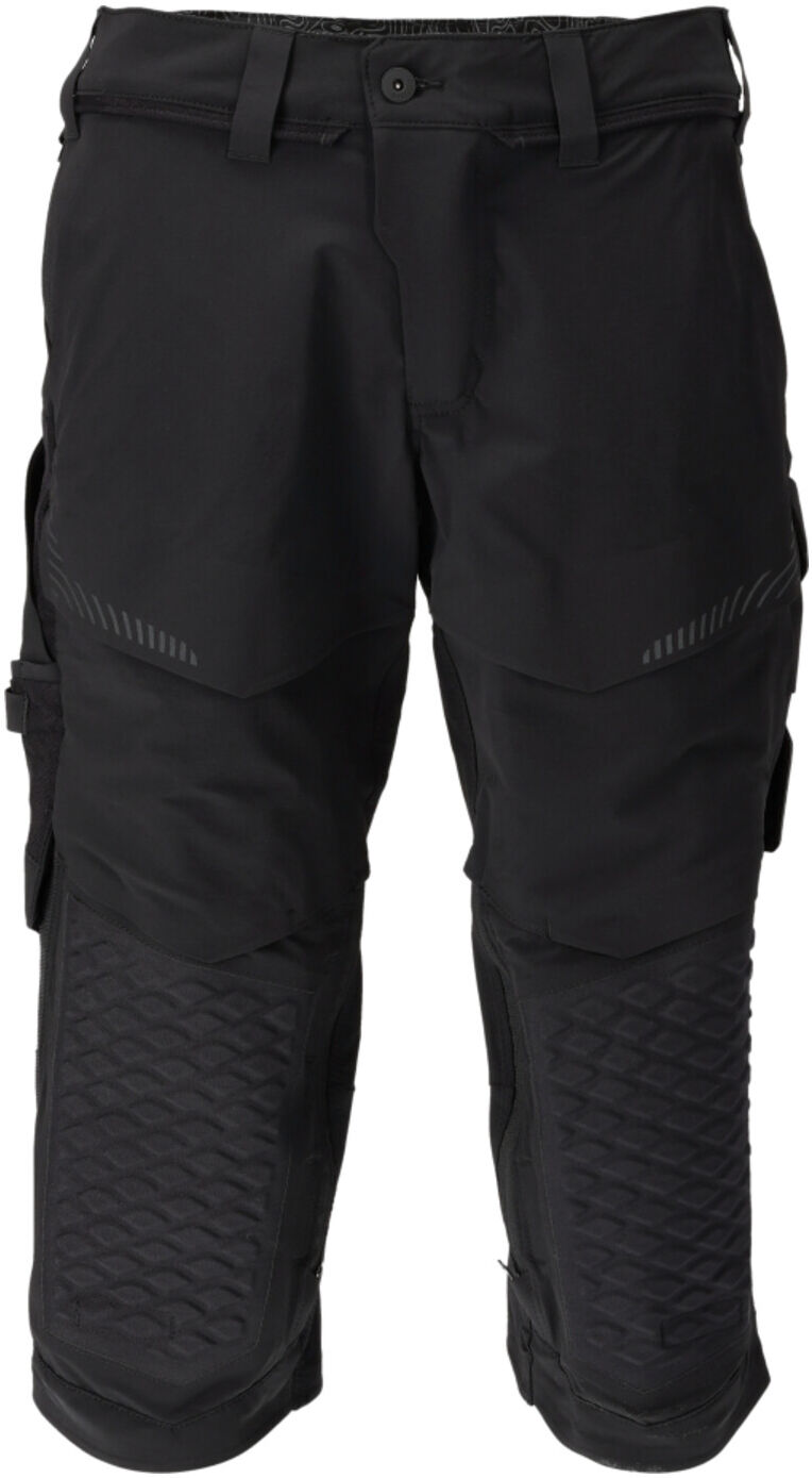 Mascot Dreiviertel-Hose C64 schwarz Knietaschen Stretch (22249-605-09-C64)