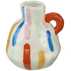 Vase   ¦ mehrfarbig ¦ Dolomite ¦ Maße (cm): B: 11,3 H: 13 T: 10.8