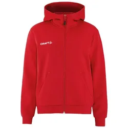 CRAFT Community 2.0 Logo Kapuzenjacke Damen 430000 - bright red S