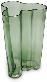 Vivience Colored Curved Vases (2 Sizes, and Many Color Options)