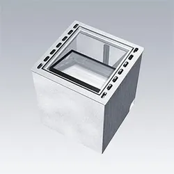 Zumtobel 96634420 Einbaugehäuse CONT3 12L REC BOX GL 40x40x45 5421C3S