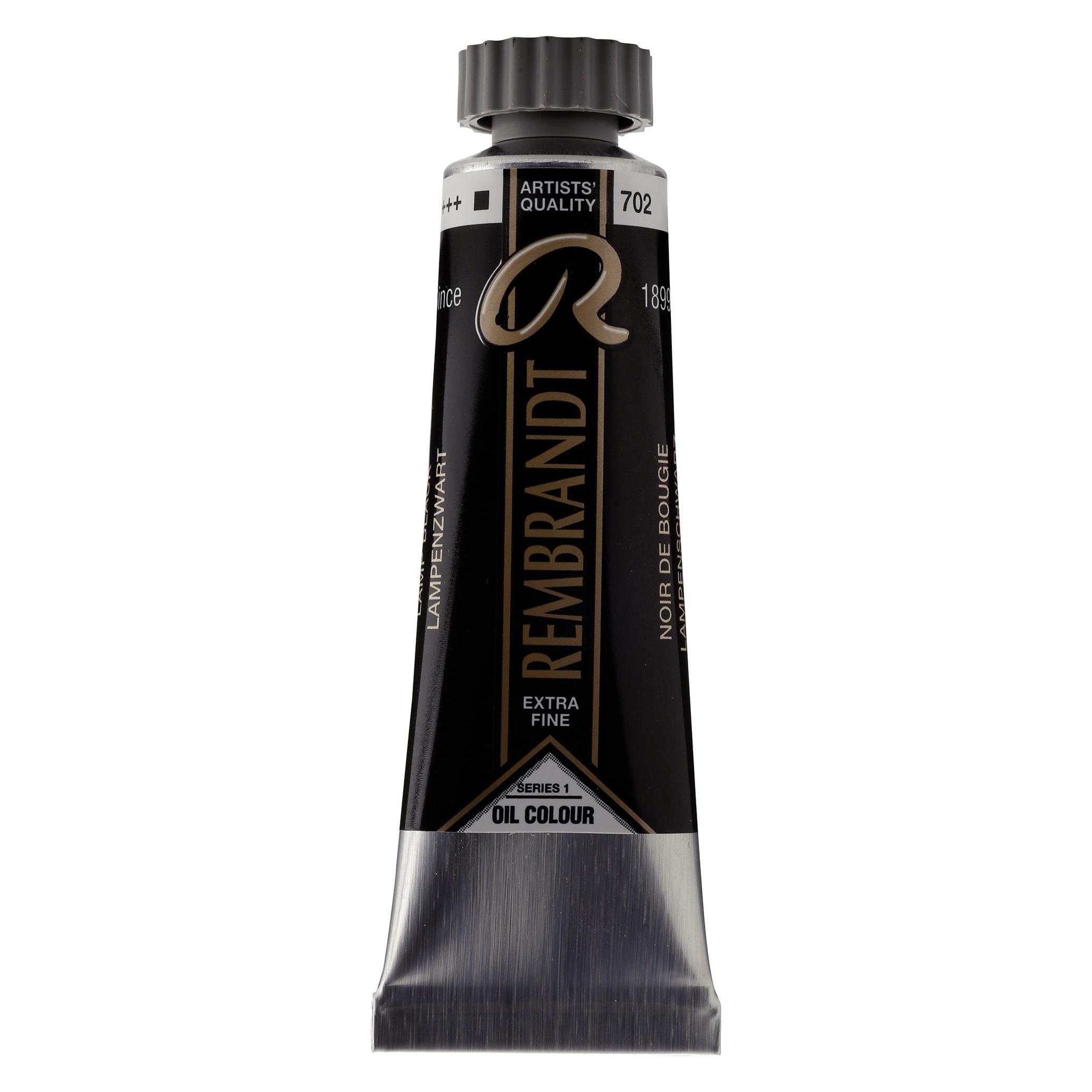 Talens Oelfarbe Rembrandt Lampenschwarz 702 (15 ml) (01037022)
