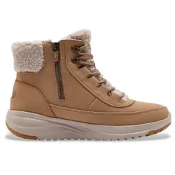 Skechers für Damen. 144756 Stiefelette On The Go Stellar Alpine Adventure braun (37), 3 bis 5 cm, Reißverschluss, Lässig, Draußen