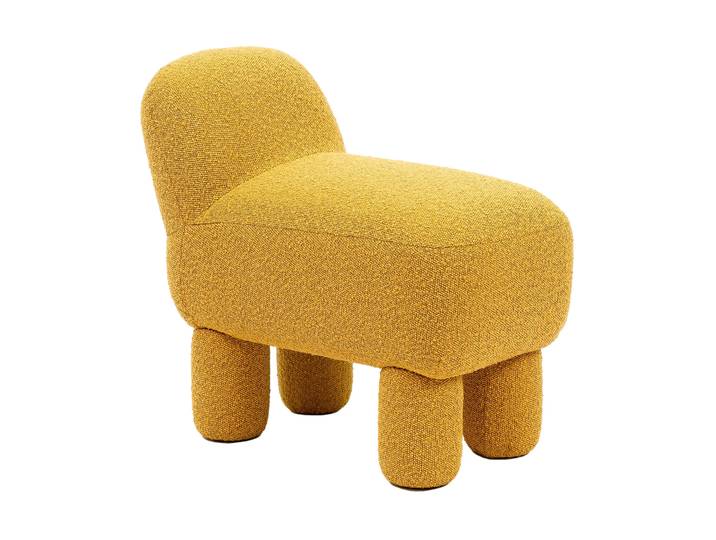 Design House Stockholm Lulu Pouf 36 x 65cm Yellow