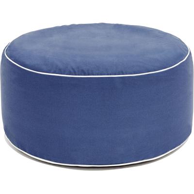Hocker JAHNKE "AIR SIT", blau (navy blau), B:80cm H:37cm T:80cm, Hocker, Hocker, aufblasbar, Indoor & Outdoor, 80 cm Durchmesser