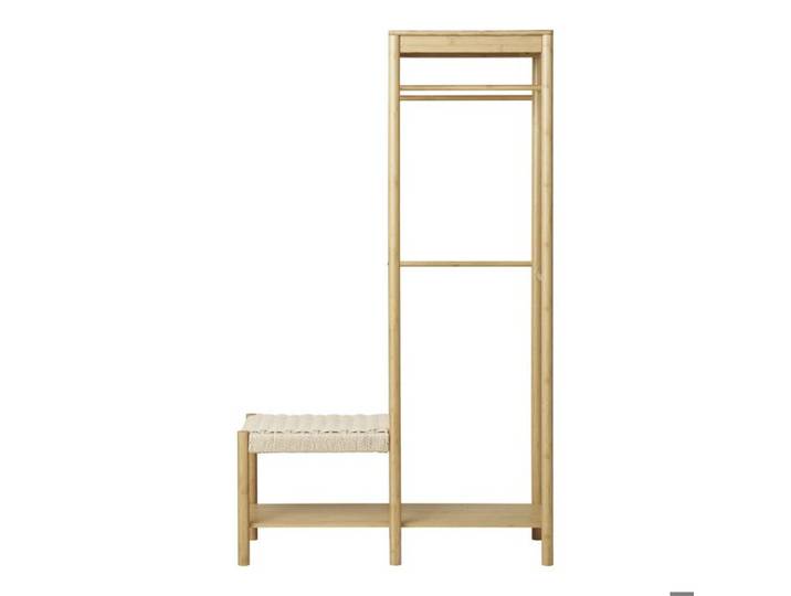 Meuble d'Entrée Ember - Kendra Home - Marron - Bambou - 95x36x165 cm