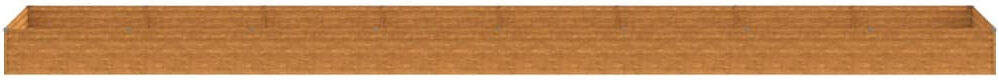 Rio Almarene Metal Raised Garden Bed Rusty 36cm H x 770cm W x 100cm D