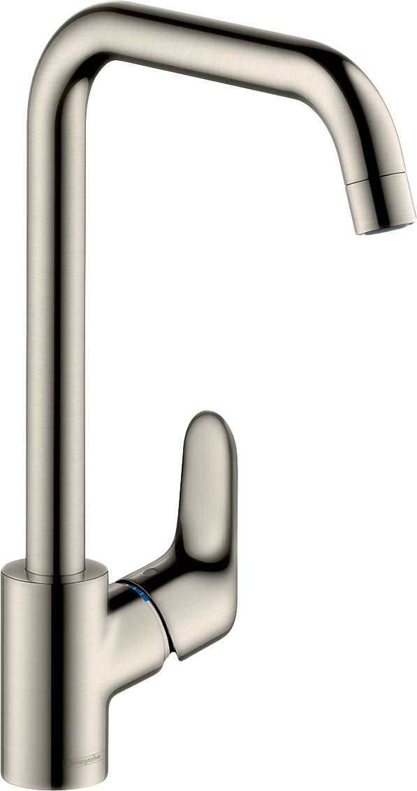 Hansgrohe Focus M41 mitigeur d'évier 260 31821800 1jet, aspect inox