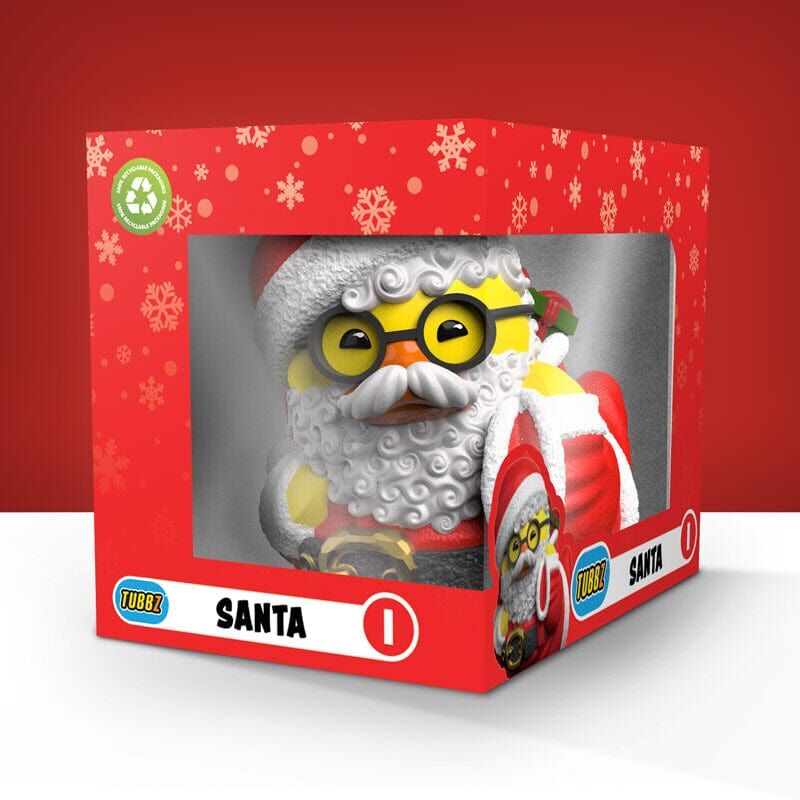 Tubbz Collectibles – Christmas – Santa Claus (Boxed Edition) - Holiday Figurine Collectible
