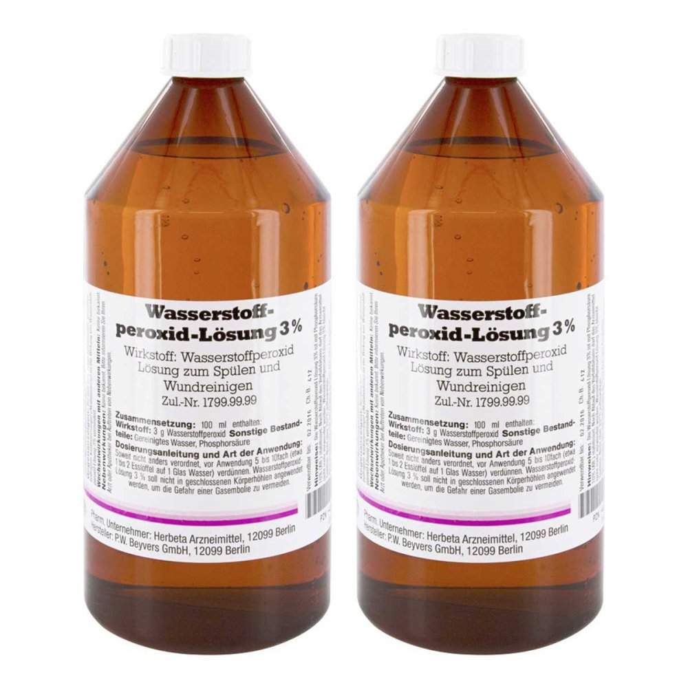 P.W. Beyvers GmbH Wasserstoffperoxid Lösung 3% 08105866