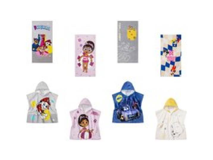 Serviette ou poncho de plage enfant