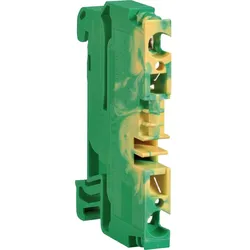 Hager KYA04E2 Schutzleiterklemme 4mm2, 2 Anschlüsse, Stecktechnik