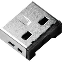 ESSENTIAL USB-A Port Lock (UL03), Einsteckschloss Farbcode Schwarz, 10 Stück