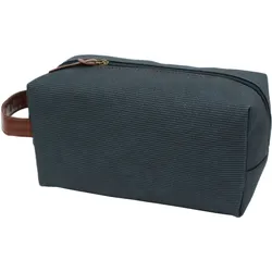 Kulturtasche blau mit Griff - blau