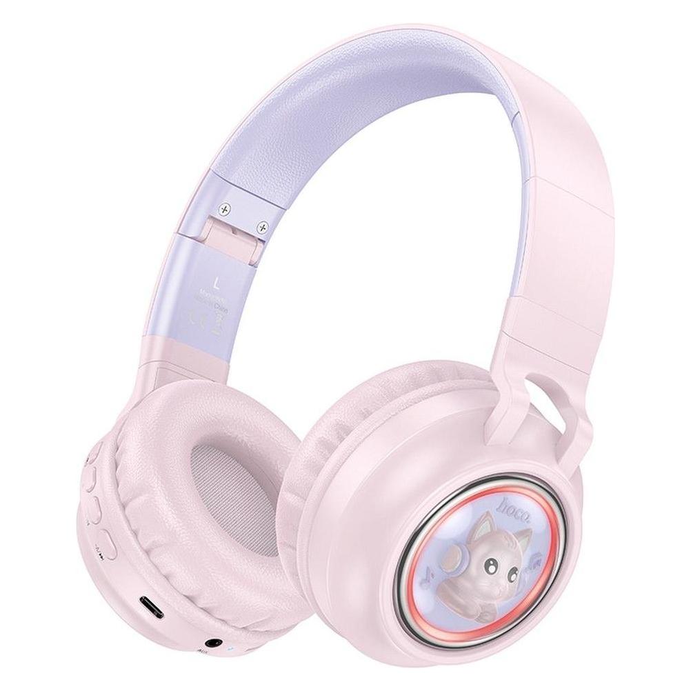 Hoco Wireless headphones wireless headphones bluetooth W50 pink (49572171)