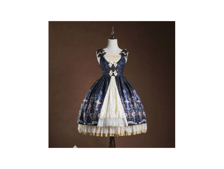 Fraise sorcière Eden gemme estampage à chaud JSK sangle robe Lolita japonaise Noble princesse Lolita robe douce