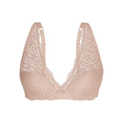 Schalen-BH SASSA "Schalen-BH Happy Choice", Damen, Gr. 90, Cup D, beige (sand), BHs Schalen-BH
