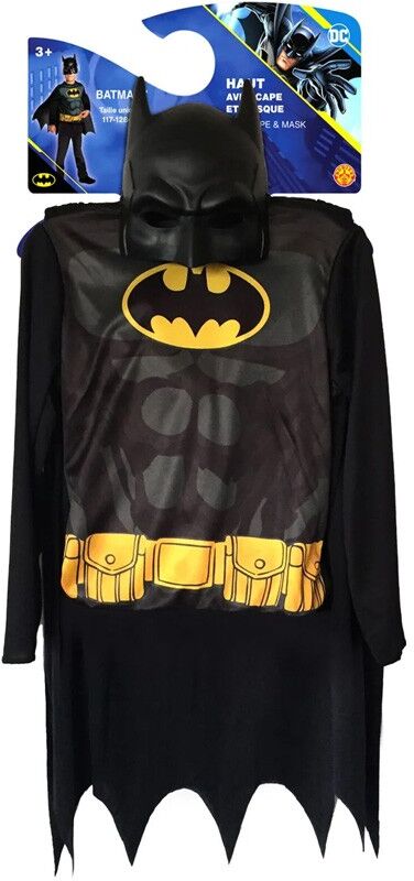 Déguisement Top classique Batman + masque 5-8 ans - Rubies