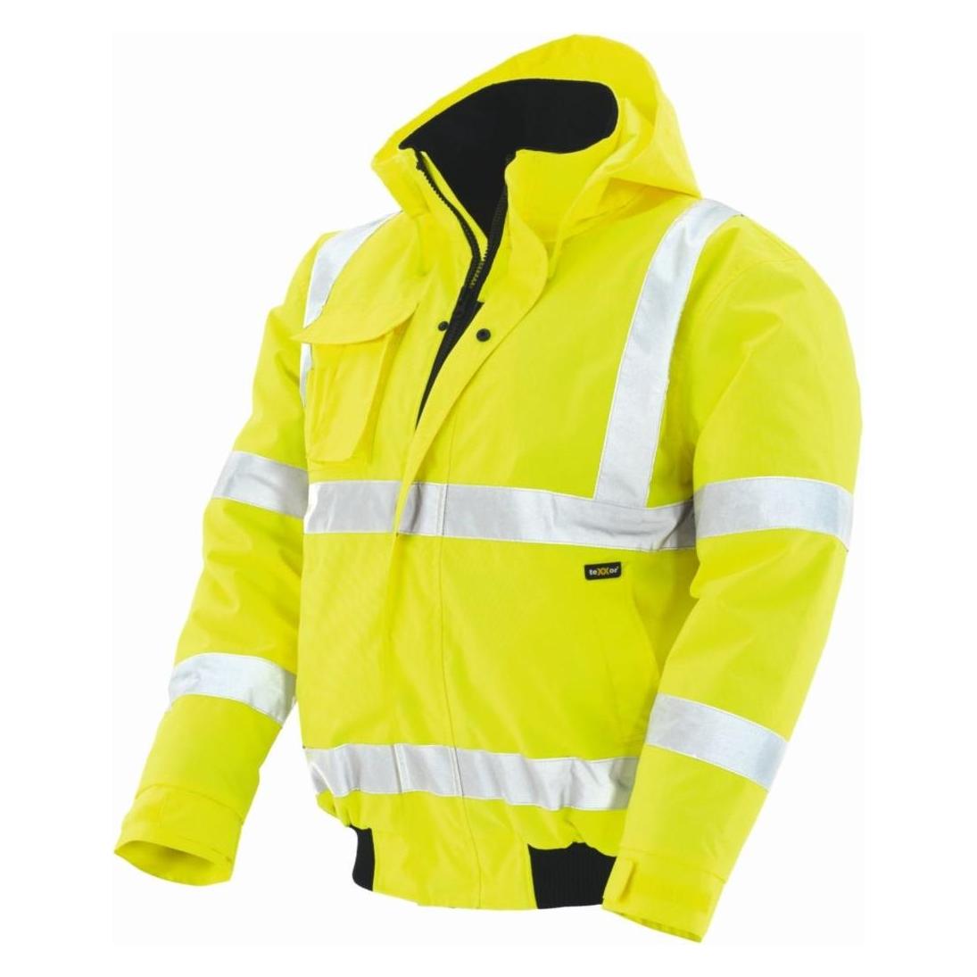Texxor Herren Winterjacke WHISTLER gelb Groesse M (M) (4031301046875)