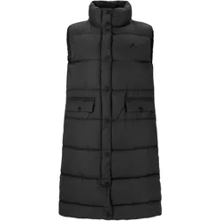 Whistler Amaretto lange Steppweste Damen 1001 - black 40