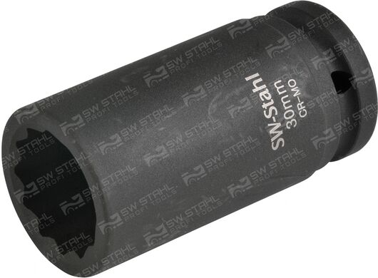 Swstahl Kraft-Stecknuss, Antriebswelle 10186l30