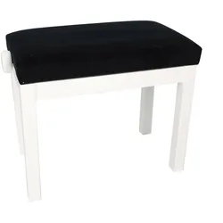 Stand Art Pianobank Premiumline weiß matt - Klavierbank
