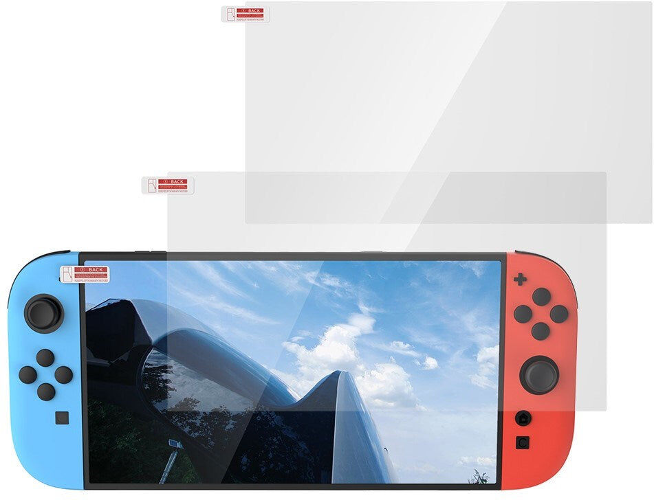INCOVER Nintendo Switch 2 Hærdet Skærmbeskyttelse - 2 Stk. - Gennemsigtig