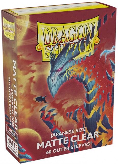 60 Outer Sleeves Dragon Shield Matte clear
