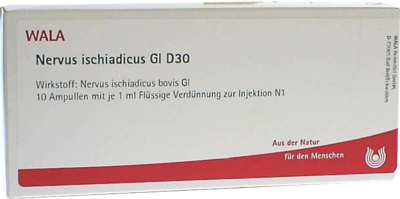 WALA Heilmittel GmbH NERVUS ISCHIADICUS GL D 30 Ampullen 10X1 ml 02829837