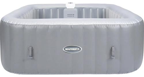 Aufblasbare Whirpool Marimex MSPA MIST LS042-GR mit Umwälzpumpe, 108 Luftdüsen, silber