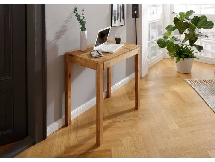 Esstisch 'Lenox' 50x70cm Wildeiche massiv