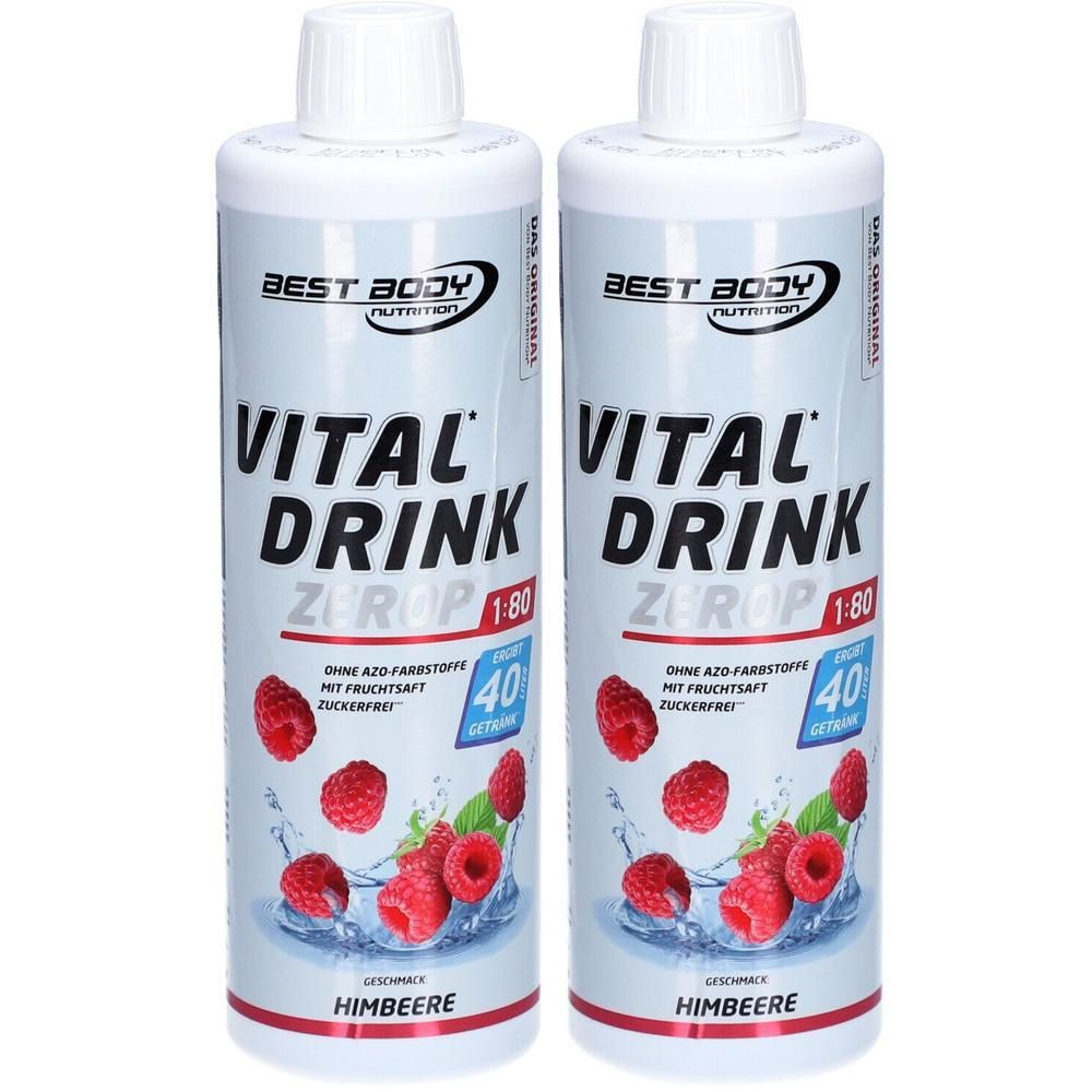 BBN Vital Drink Himbeere 2x 2x500 ml Konzentrat