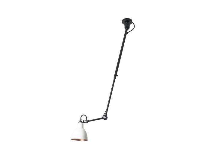 Lampe Gras 302 plafondlamp, zwart/wit/koper - DCW - Woonkamer - Metaal
