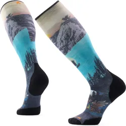 Smartwool, Herren, Sportsocken, Ski Targeted Cushion Winter Phase Print (46 - 49), Mehrfarbig