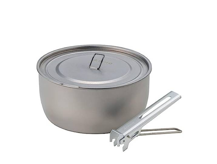 SOTO Titan-Topf, ultraleichter Rucksack-Topf mit Heber, für Camping, Wandern, Rucksackreisen, Outdoor und Picknick (1100 ml)