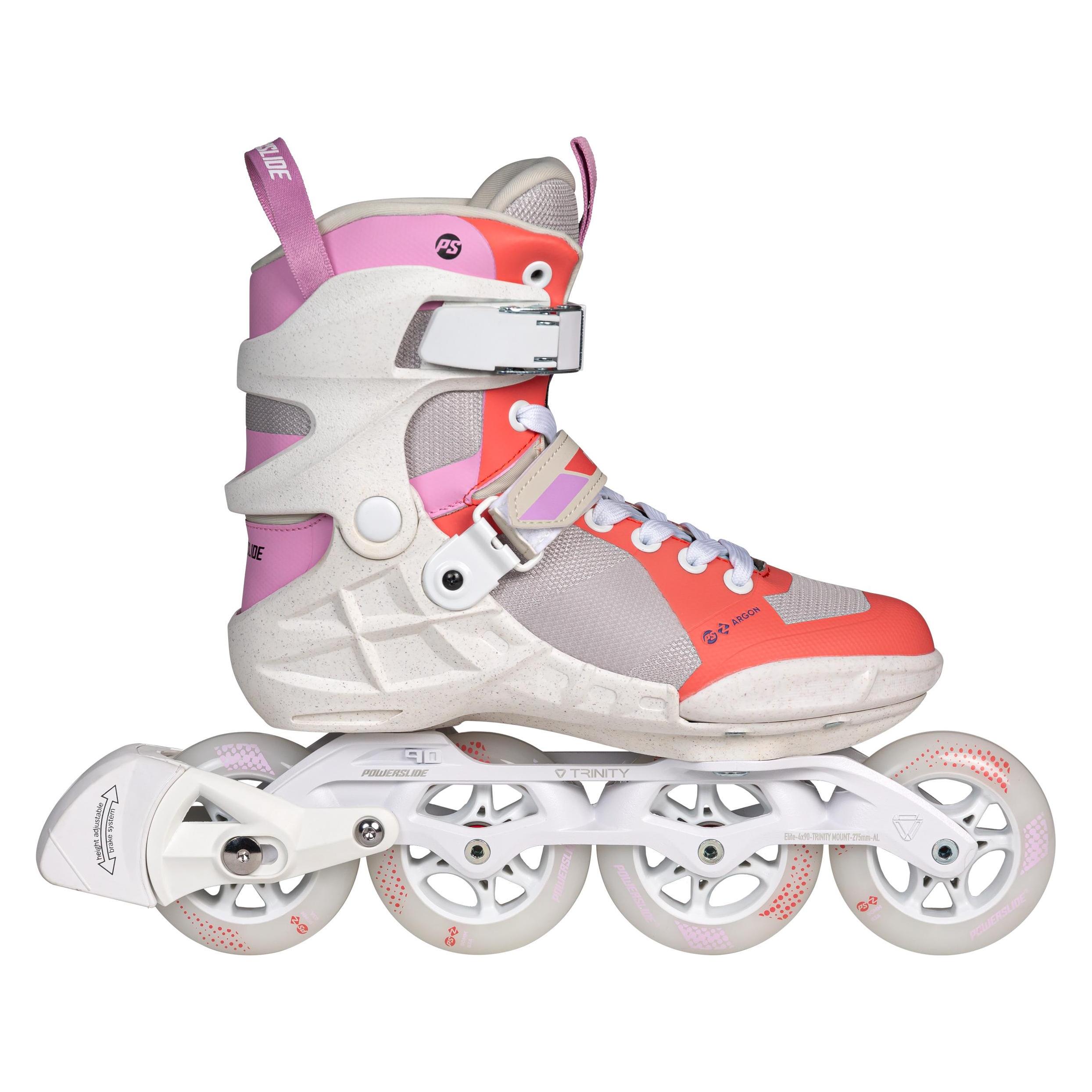 Powerslide Rollschuhe Phuzion Argon Peach 90 37 (37) (Powerslide)