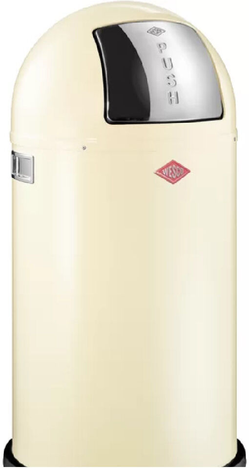 Wesco Pushboy 50L Bin Cream 50L