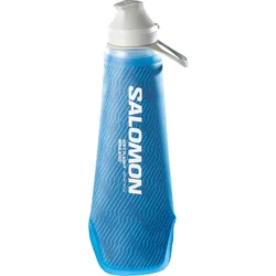 Salomon Flask 400 ml insulated, isolierte Soft Flask für Trailrunning bei Hitze und Kälte - blau / ONE SIZE