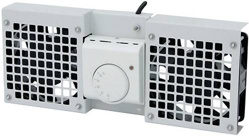 LogiLink FAW102G 19 Zoll 2 x Netzwerkschrank-Lüfter Grau