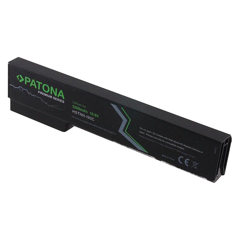 Patona Premium Akku f. HP EliteBook 8460p Elitebook 8460p 8460w 8470p (6 Zellen, 5200 mAh) (2401)