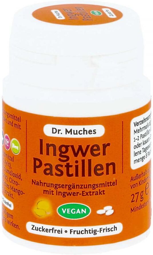 Ingwer Pastillen Doktor muches zuckerfrei