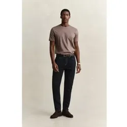 Gant für Herren. 1000020 Jeans Slim Fit Dunkelblau Gewaschen (30/30), Lässig, Baumwolle, Denim, Marine