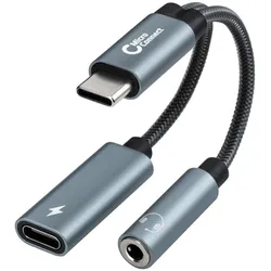 MicroConnect USB-C to USB-C PD and Audio (0.13 m, 60 W), USB Kabel
