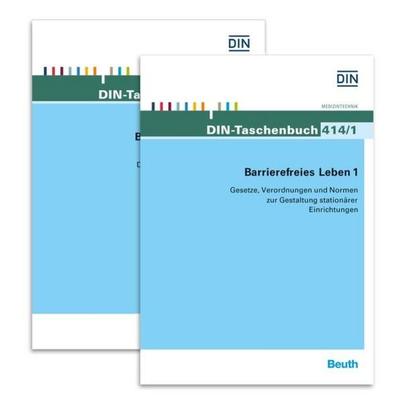 Barrierefreies Leben 1 und 2, Taschenbuch von Bernd Bösler, Beuth, 978-3-410-25808-7